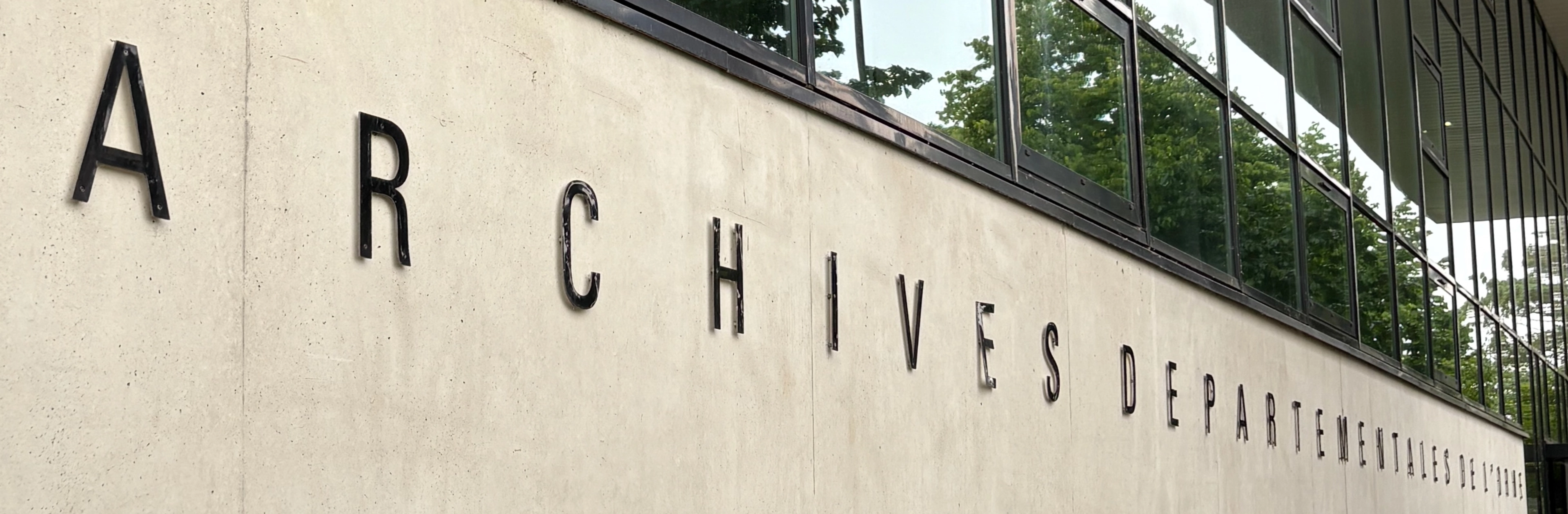 Consultation aux Archives départementales'